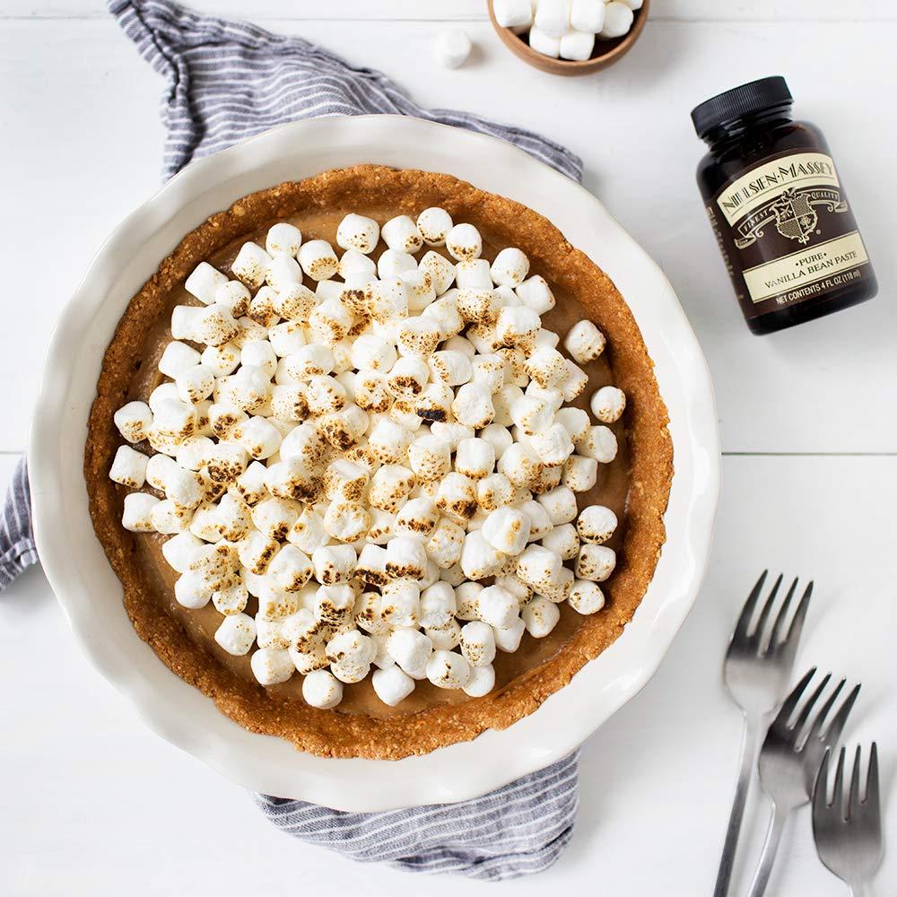 imageNielsenMassey Madagascar Bourbon Pure Vanilla Bean Paste for Baking and Cooking 4 Ounce Bottle128 Fl Oz 1 Gallon