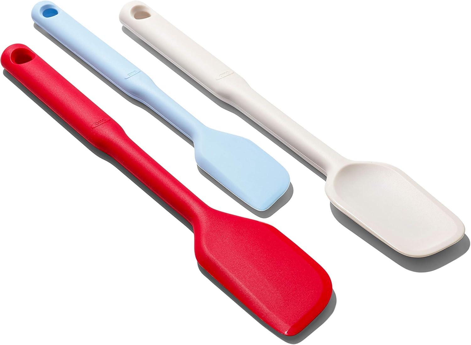 imageOXO Good Grips 3 Piece Silicone Spatula Set One Size Multi MulticolorSpatula Set