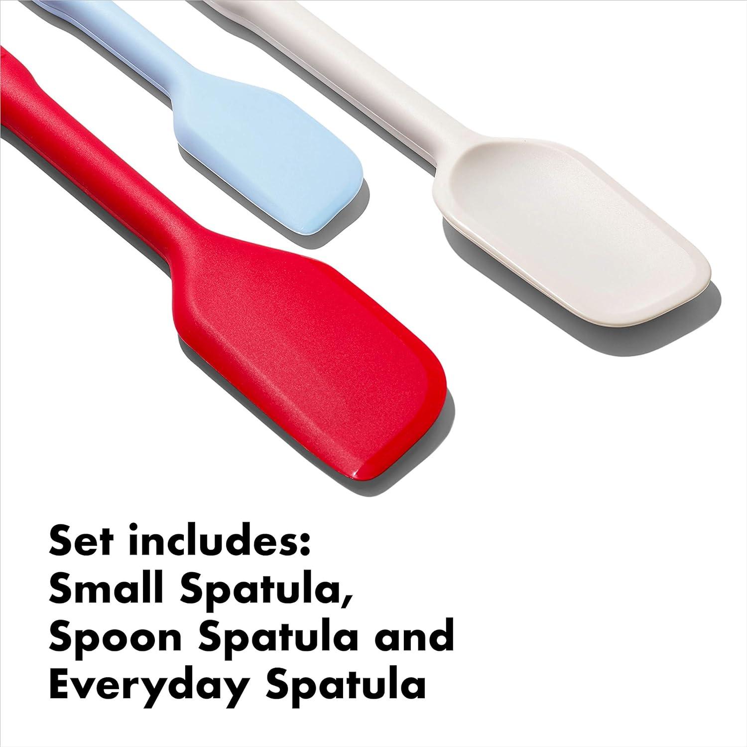 imageOXO Good Grips 3 Piece Silicone Spatula Set One Size Multi MulticolorSpatula Set