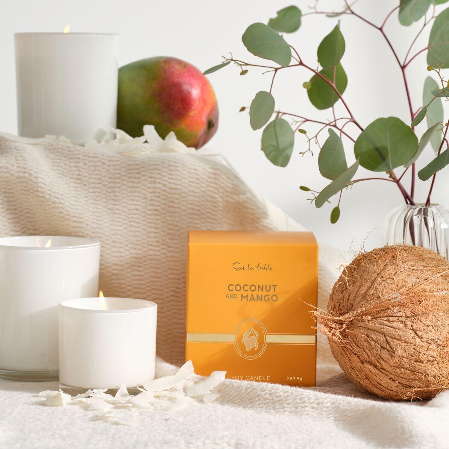 imageSur La Table Coconut amp Mango Candle Orange