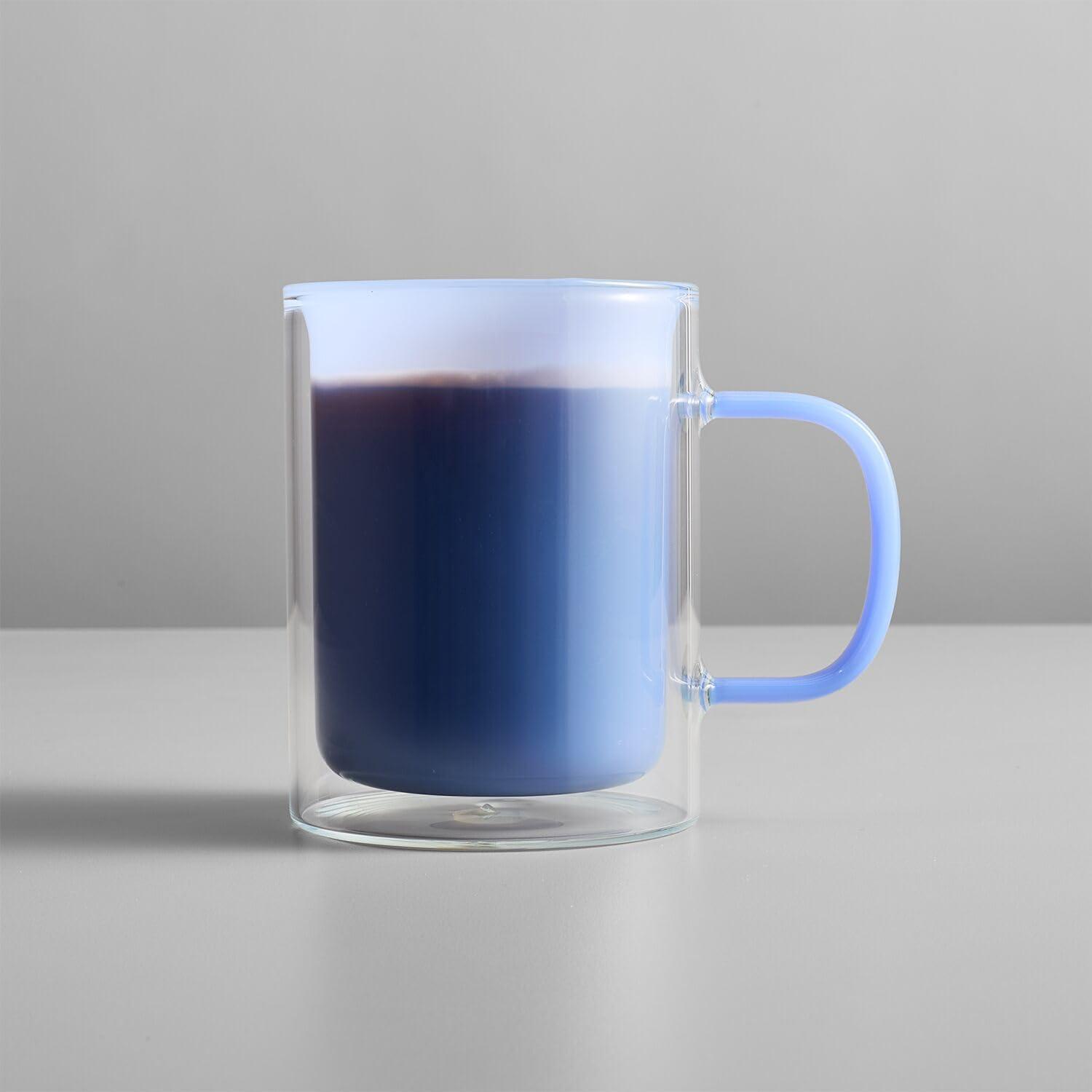 imageSur La Table Colored DoubleWall Mug Light Blue
