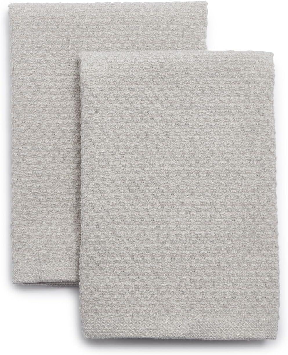 imageSur La Table Organic Cotton Dishcloths Set of 2 GOTSCertified Organic Cotton Dishcloths for Mindful Kitchen Cleaning Set of 2