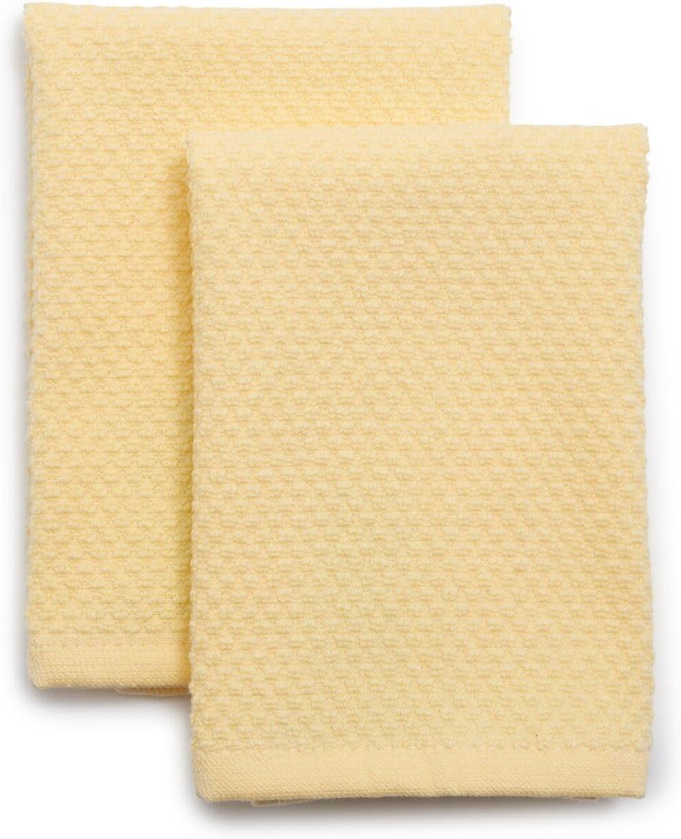 imageSur La Table Organic Cotton Dishcloths Set of 2 GOTSCertified Organic Cotton Dishcloths for Mindful Kitchen Cleaning Set of 2