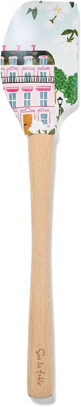 imageSur La Table Paris Spatula Illustrated Silicone Spatula with Eiffel Tower Design for Baking and Mixing