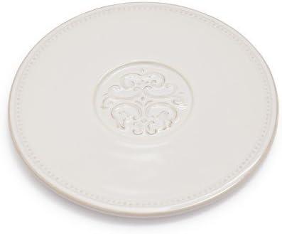 imageSur La Table Pearl Stoneware Medallion Trivet White