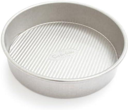 imageSur La Table Platinum Pro Round Cake Pan 8 x 2 Silver