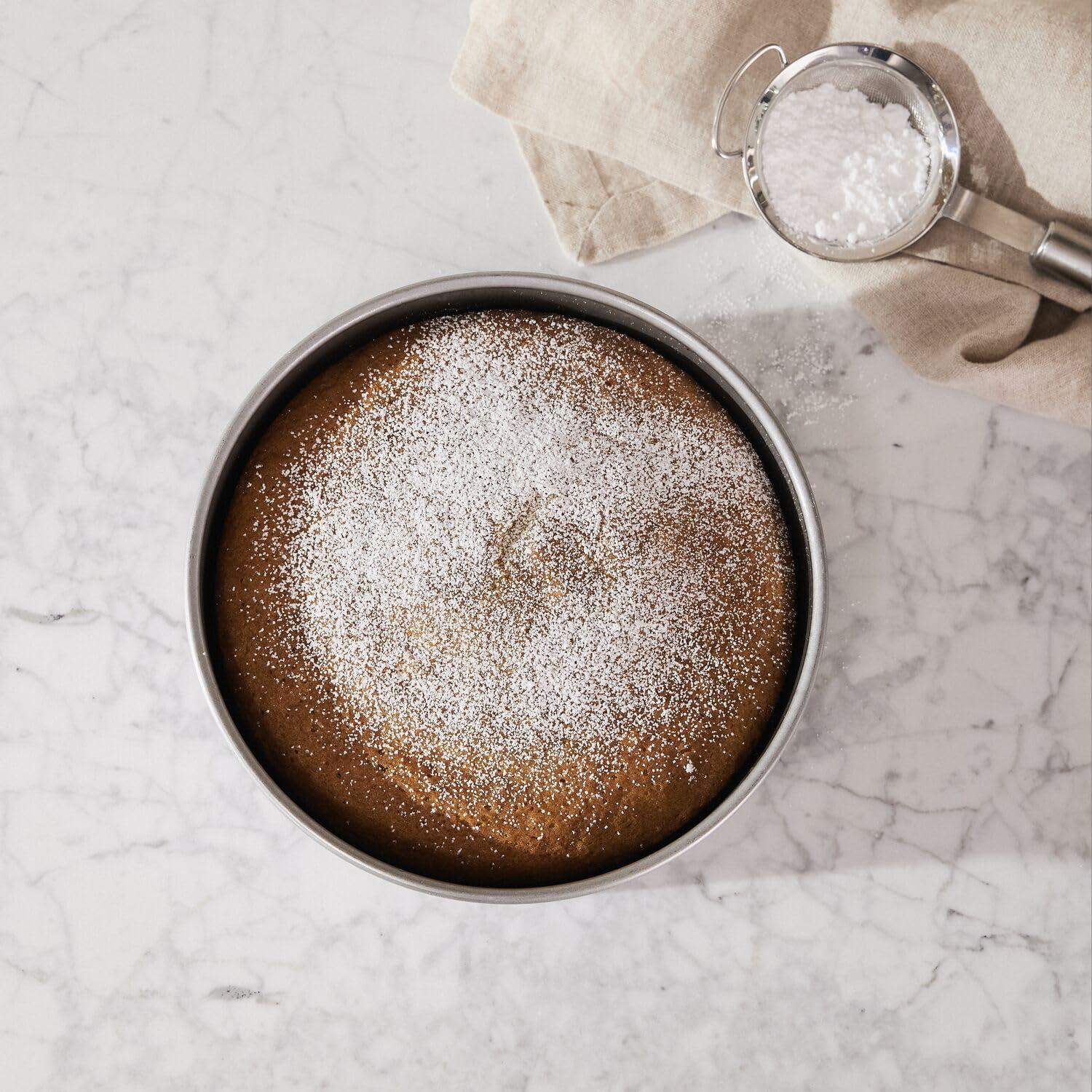 imageSur La Table Platinum Pro Round Cake Pan 8 x 2 Silver