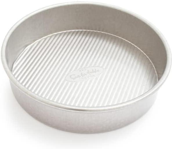 imageSur La Table Platinum Pro Round Cake Pan 8 x 2 Silver