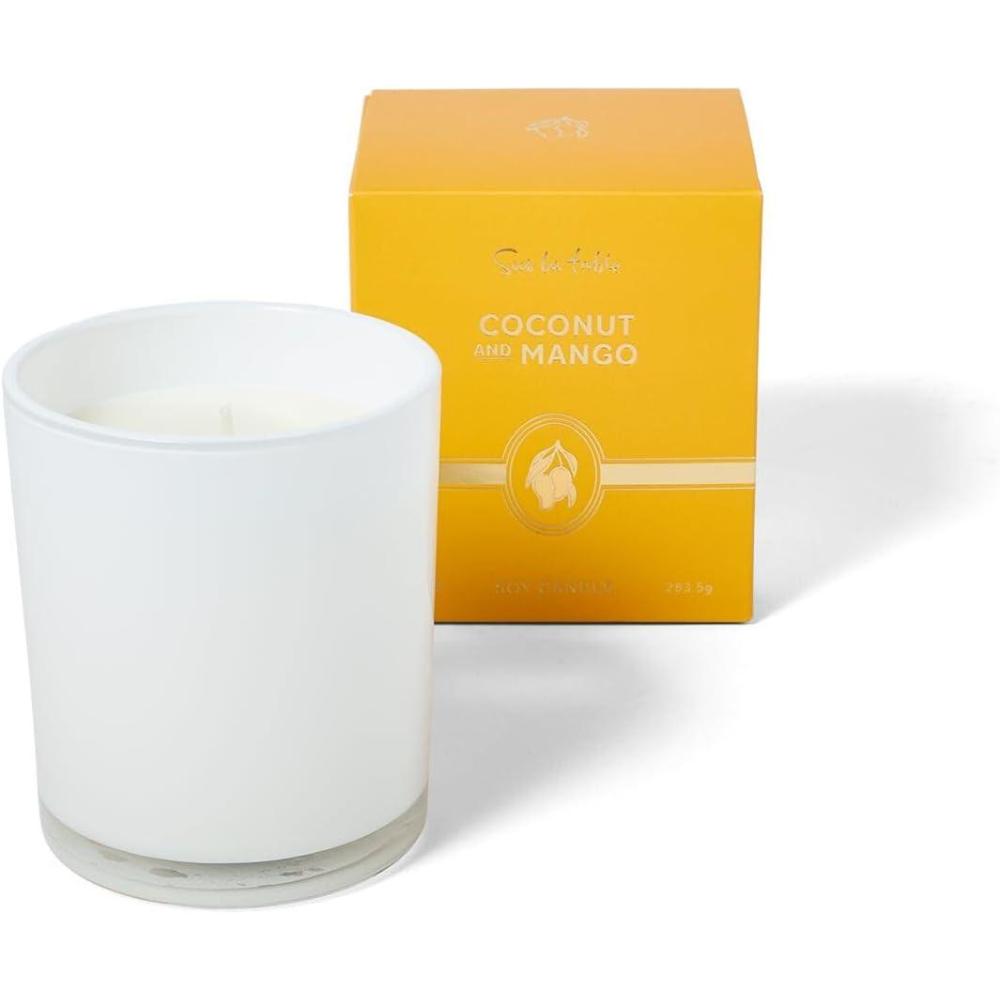 imageSur La Table Coconut amp Mango Candle Orange