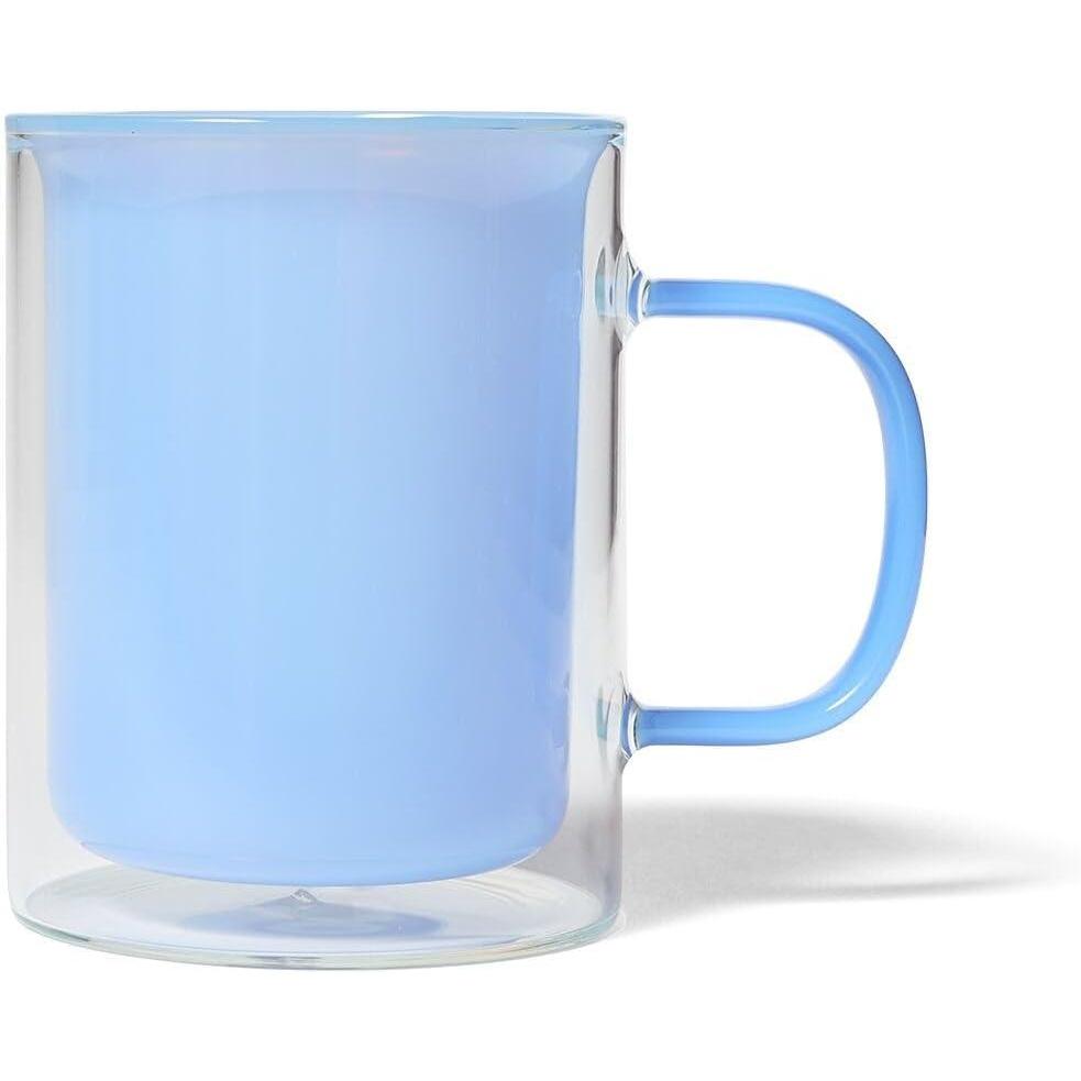 imageSur La Table Colored DoubleWall Mug Light Blue