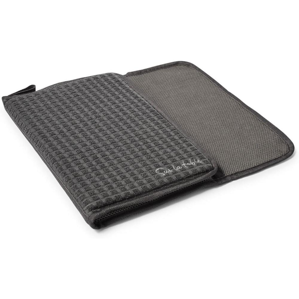 imageSur La Table Microfiber Dish Drying Mat Black
