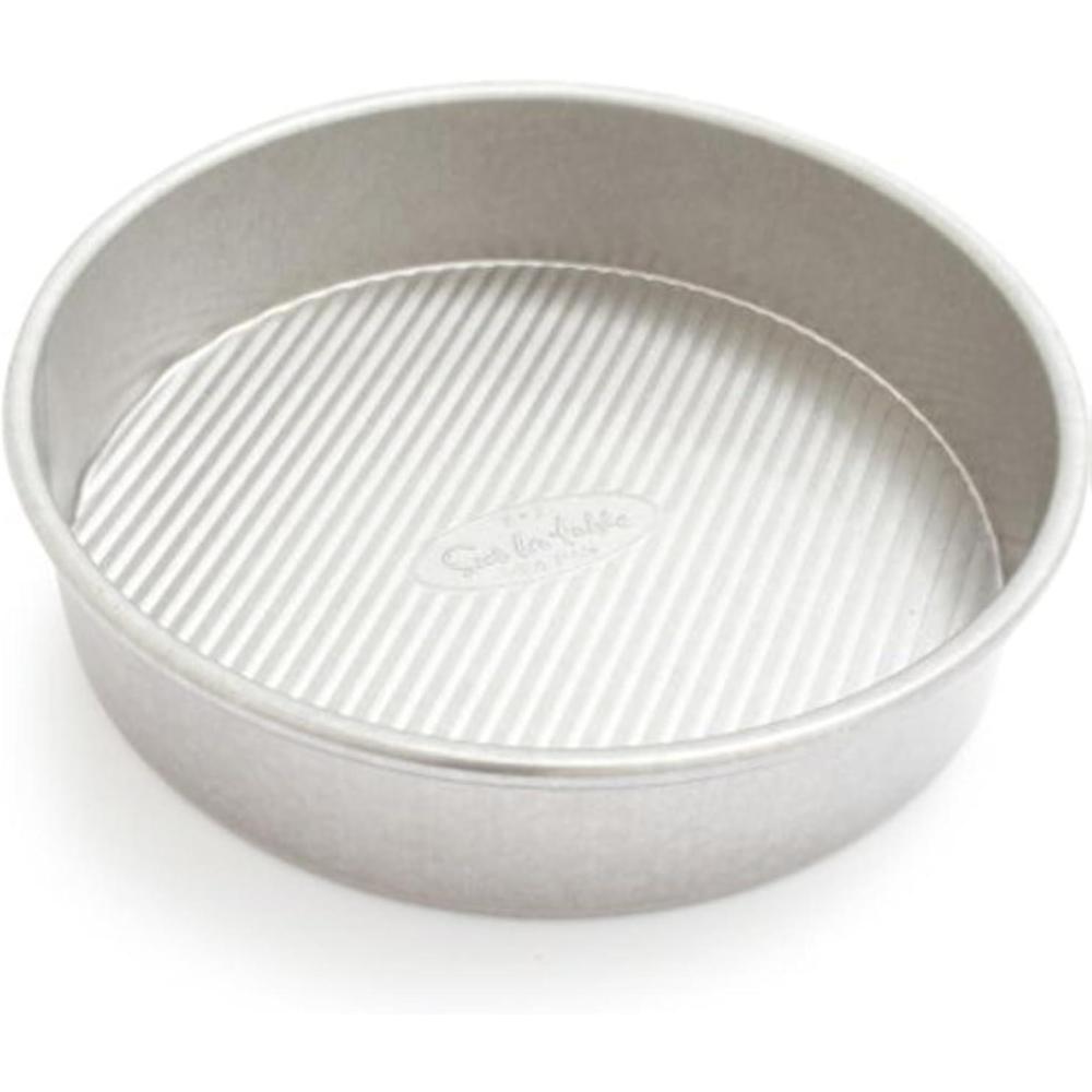 imageSur La Table Platinum Pro Round Cake Pan 8 x 2 Silver