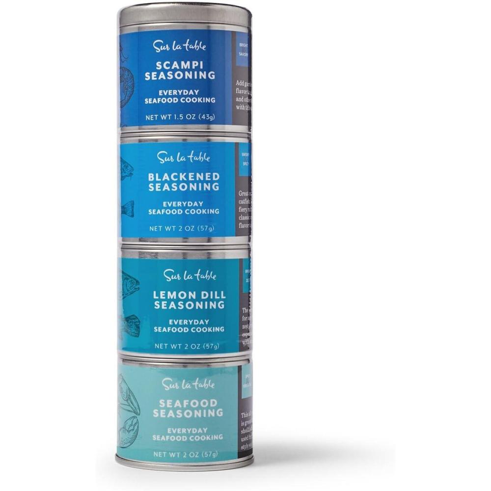 imageSur La Table Seafood Seasoning Gift Set Blue