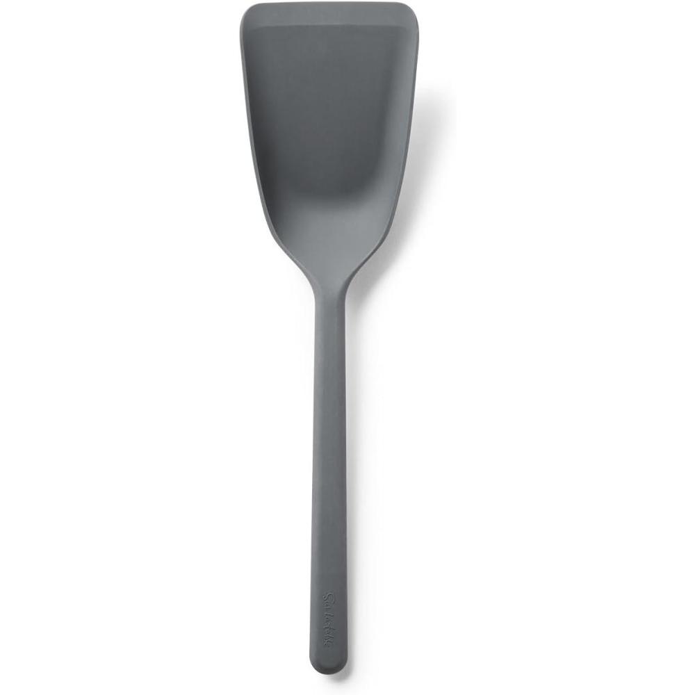 imageSur La Table Silicone Sheet Pan Scoop Flexible Silicone Scraper Designed for Full Sheet Pan Coverage and Food Transfer