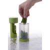 Microplane Herb Grinder and Leaf Stripper Seasoning Herb Mill (Stainless Steel)(Green)