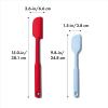 OXO Good Grips 3 Piece Silicone Spatula Set, One Size, Multi, Multicolor(Spatula Set)