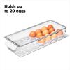 OXO Good Grips Fridge Egg Holder with Removable Tray and Lid(One Size)