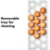 OXO Good Grips Fridge Egg Holder with Removable Tray and Lid(One Size (Pack of 8))