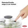 OXO Good Grips Little Salad & Herb Salad Spinner, Fruit Washer and Lettuce Spinner(Clear)