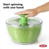 OXO Good Grips Little Salad & Herb Salad Spinner, Fruit Washer and Lettuce Spinner(Green)