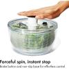 OXO Good Grips Little Salad & Herb Salad Spinner, Fruit Washer and Lettuce Spinner(White)