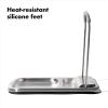 OXO Good Grips Stainless Steel Spoon Rest with Lid Holder