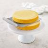 Sur La Table Cake Lifter, Wide Offset Stainless Steel Cake Lifter for Moving Delicate Layers Without Breaking