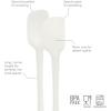 Sur La Table Flex-Core Silicone Spatula Spoon, Charcoal(White)