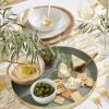 Sur La Table Gold Rimmed Pasta Bowl, White