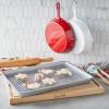 Sur La Table Jelly Roll Pan – 15.75″ x 10.75″ Aluminized Steel Baking Sheet with Nonstick Silicone Coating, Rolled Rims to Resist Warping, Durable & Easy-Release for Cookies, Cakes & More
