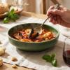 Sur La Table Lucent Reactive Glaze Pasta Bowl, Green