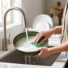 Sur La Table Lucent Reactive Glaze Pasta Bowl, Green