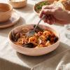 Sur La Table Lucent Reactive Glaze Pasta Bowl, Orange
