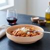 Sur La Table Lucent Reactive Glaze Pasta Bowl, Orange