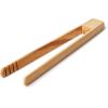 Sur La Table Olivewood Tongs, Handcrafted Italian Olivewood Salad and Serving Tongs for Gentle Food Handling