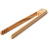 Sur La Table Olivewood Tongs, Handcrafted Italian Olivewood Salad and Serving Tongs for Gentle Food Handling