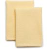 Sur La Table Organic Cotton Dishcloths, Set of 2 GOTS-Certified Organic Cotton Dishcloths for Mindful Kitchen Cleaning, Set of 2