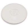 Sur La Table Pearl Stoneware Medallion Trivet, White