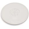 Sur La Table Pearl Stoneware Medallion Trivet, White