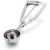 Sur La Table Stainless Steel Ice Cream Scooper, Sturdy 18/8 Stainless Steel Scoop for Clean, Round Frozen Treats Servings