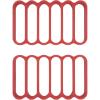 OXO – 11210100 OXO Good Grips Silicone Roasting Racks, 2-Pack,Red,Pack of 2