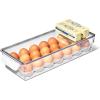OXO Good Grips Fridge Egg Holder with Removable Tray and Lid(One Size (Pack of 8))