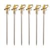 Sur La Table Bamboo Knot Cocktail Picks, Set of 6, Gold