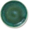 Sur La Table Cloud Dinner Plate, Emerald Green, Handcrafted Stoneware with Organic Cloud-Form Edge for Everyday Dining