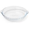 Sur La Table Glass Pie Dish, 9 in, Borosilicate See-Through Baking Vessel for Fruit, Custard and Savory Pies, 9 in