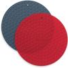 Sur La Table Silicone Jar Openers, Set of 2, Flexible Grip Pads for Stubborn Lids on Jars, Bottles and Containers, Set of 2