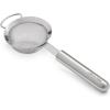 Sur La Table Stainless Steel Sieve – 3″ Fine Mesh Strainer with Weighted Ergonomic Handle – 18/8 Non-Corrosive Metal for Sifting, Rinsing & Straining