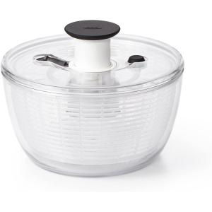 OXO Good Grips Little Salad & Herb Salad Spinner, Fruit Washer and Lettuce Spinner(White)
