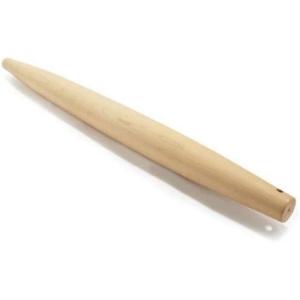 Sur La Table French Tapered Rolling Pin, Handleless Tapered French Rolling Pin for Precise Dough Control and Even Thickness, 20.5 in