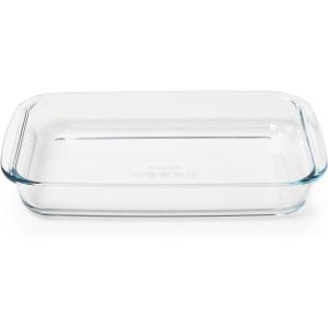 Sur La Table Glass Baking Dish, Borosilicate Glass Baking Dish for Casseroles, Lasagna and Oven-to-Table Serving